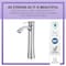 Anzzi Harmony Single-Handle Vessel Bathroom Faucet in Brushed Nickel L-AZ095BN - alternate 7